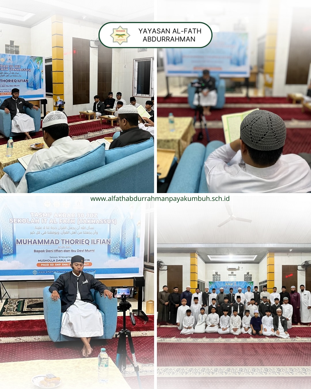 Dokumentasi Tasmīʿ Akbar 30 Juz: Prestasi Santri Yayasan Al-Fath Abdurrahman